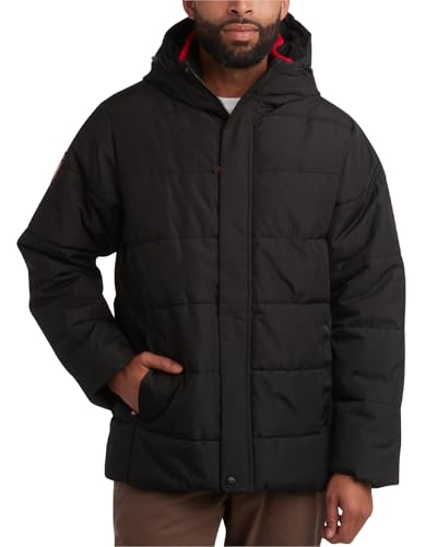 CANADA WEATHER GEAR Veste d'hiver pour homme - Doudoune lourde - Manteau décontracté pour homme...