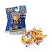 Super Wings- Transform-A-Bots-Carattere da 5 cm, Colore Oro, EU750031