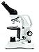 Parco Scientific 3050 Monocular Compound Microscope, 10x WF Eyepiece, 40xâ€”400x Magnification, LED Illumination, Separate Coarse & Fine Focus, Gliding Round Stage
