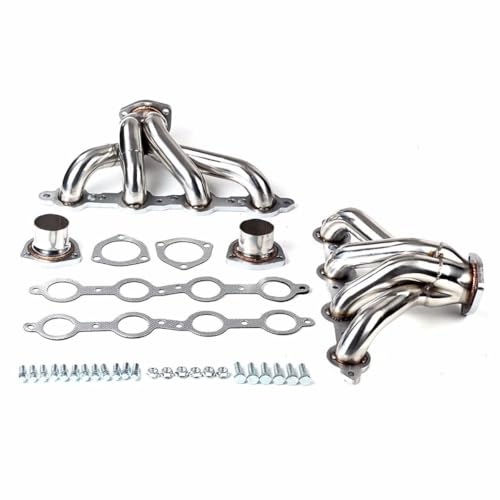 Exhaust Headers For Chevy LS LS1 LS2 LS3 LS6 LS7 / 4.8L 5.3L 5.7L 6.0L 6.2L1960s - 1970s Chevy El Camino/Monte Carlo & GMC Sprint Exhaust Manifold Header