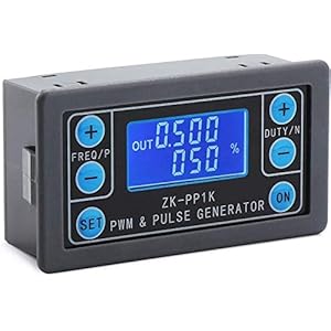 DollaTek PWM-signaalgenerator 1Hz ~ 150 kHz tweemodus generator instelbare pulsfrequentiegenerator Pulsfrequentie Servicerapport Rechthoekige vierkante golfmodule met koffer