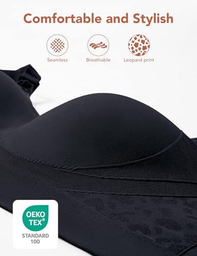 Image of HOFISH Nursing Bras for Breastfeeding, TwinClips Wearable Pump Bra Fixed Pad, Adjustable Support Maternity Bra for Pregnancy