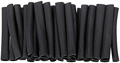 Rpi shop - 100 Pcs Black 5mm Polyolefin Heat Shrink Tube, Insulated Wire Cable Sleeve Wrap, 45mm(1.75" Inch) Machine Cut Pieces-picture-10