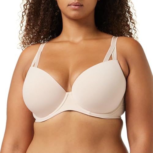 Calvin Klein Damen Push-Up BH Lift Demi mit Bügel, Beige (Beechwood), 85C – Ansicht 2