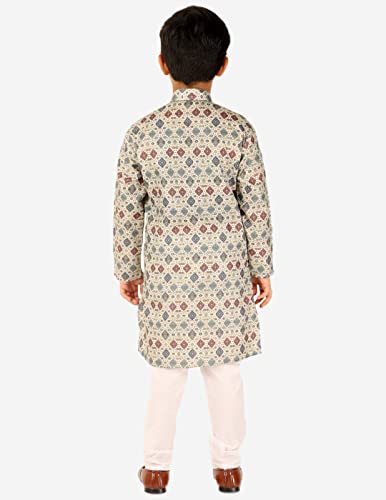 Boy's Silk Indian Boys Kurta set | Traditional Wear | 1 To 16 Years | Pack Of 1 (S-166)2