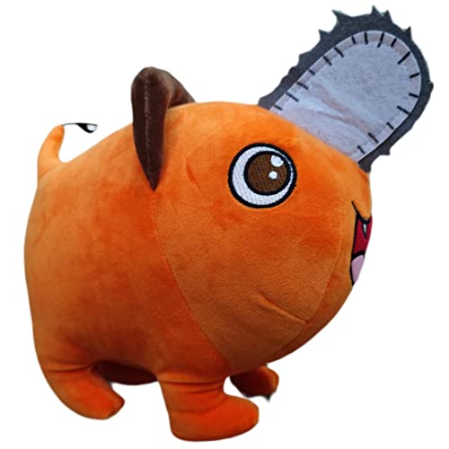 Dr.STONE Chainsaw Man Plush,Cute Anime Chainsaw Monster Dog,for Kids
