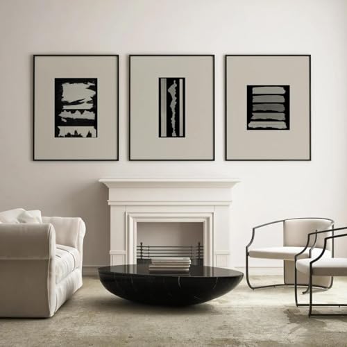 Peinture sur toile grand format pour habiller un grand mur vide de salon
