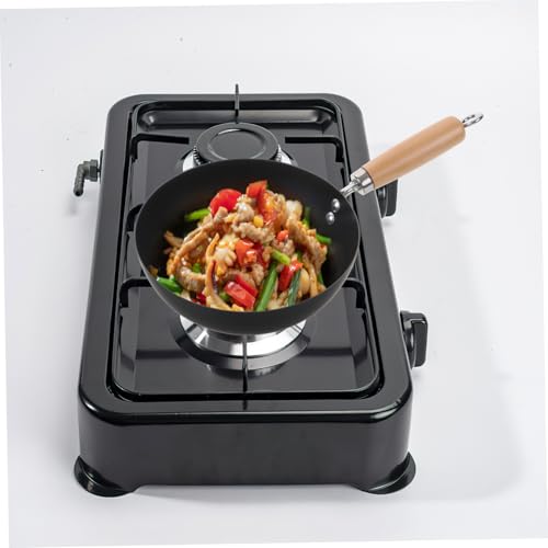 Wok pequeño de hierro estilo japonés Cabilock antiadherente miniatura 6