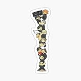 Haikyuu Chibi Sticker - Stickers for Laptop, Phone, Water Bottles, Computer, and Flask, DIY Decor for Bumper Wall