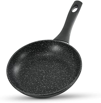 FAMES Non Stick Frying pan with Induction Base - 30cm / 12 inch Anti Stain and Scratch Proof Granite Frying Pan (30cm)