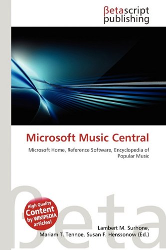 Microsoft Music Central: Microsoft Home, Reference Software, Encyclopedia of Popular Music