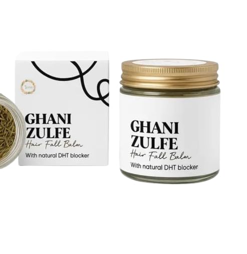 Ghani Zulfe Hair Fall Balm with Natural DHT Blocker – Herbal Hair Growth Treatment for Thicker, Stronger Hair – Reduces Hair Fall & Promotes Scalp Health (300ml)