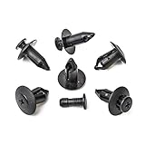 Generic MB547806 Wheel Arch Cover Fixing Clip Pack of 10, black
