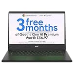 Acer Chromebook 314 CBOA314-1H Laptop - Intel Celeron N4500, 4GB, 64GB eMMC, Integrated Graphics, 14" Full HD, Chrome OS, Black