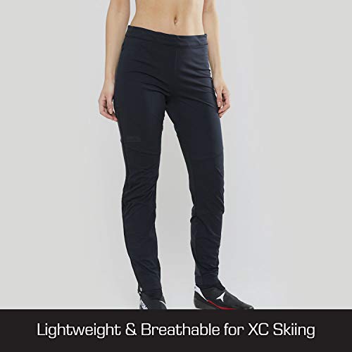 Craft Women's Pursuit 3/4 Zip Cross Country Ski Pants Black