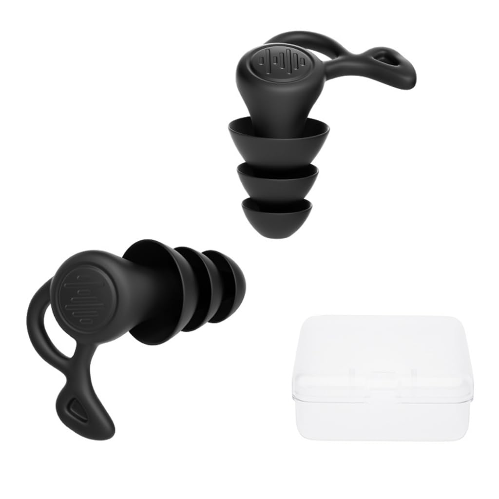 Proberos®1 Pair Swimming Ear Plugs for Adults Teens Soft Triple Layer Silicone Ear Plugs for Swimming Swim Anti-lost Earplugs with Storage Box Swimming Ear Plug for Swimming, Surfing, Snorkeling (B0DBH6KFZL) Amazon Price History, Amazon Price Tracker