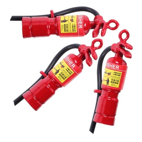 FUNOMOCYA 3 Estintore Sospeso Mini Estintore Piccolo All'aperto Della Casa Delle Extinguisher Abc Fare Rosso Ferro Da Stiro