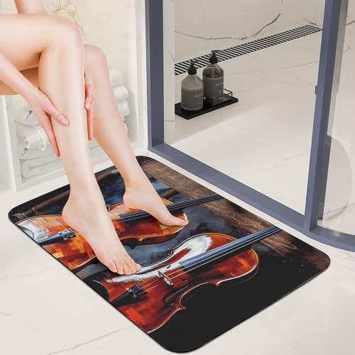 Tapis absorbant violon pour une entrée propre et musicale - 3