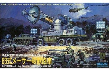 WAVEメーサー殺獣砲車 Amazon | ウェーブ(WAVE) 1/87 陸上自衛隊 66式メーサー殺獣砲車
