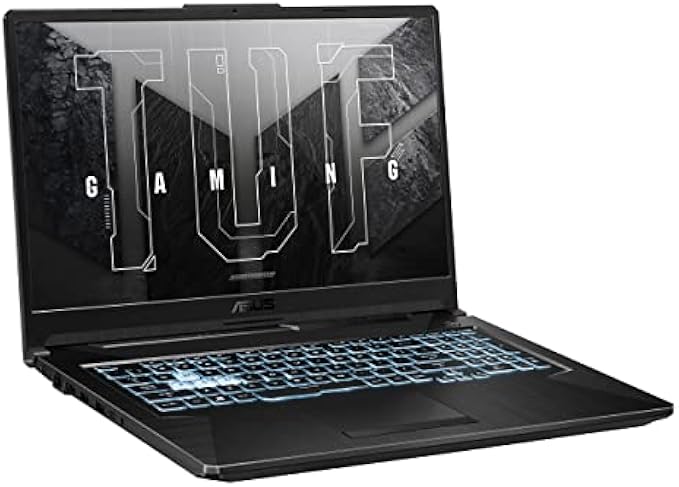 Asus TUF Gaming F17 Gaming Laptop, 17.3-inch 144Hz FHD IPS display, Intel Core i5-11400H processor,geForce RTX 3050,8GB DDR4 RAM,512GB PCIe SSD, wireless Internet 6,Windows 11 Home, FX70ome, 6HCB-ES51