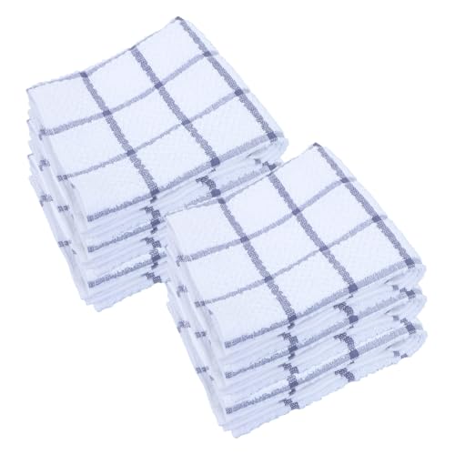 Alipis 6piezas Paños De Cocina De Algodón Estropajos Absorbentes para Limpiar Platos Uso Multiusos Cocina