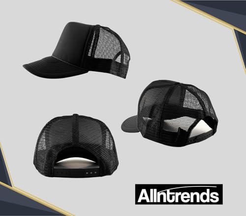 Image of ALLNTRENDS This is My Cowboy Hat Embroidered Trucker Hat Funny Western Snapback Cap
