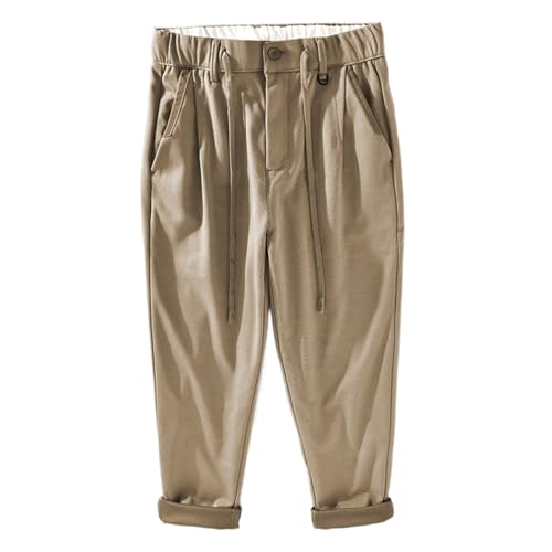 Pantalon de mi-saison pour hommes GUOYUXIAO style décontracté chic