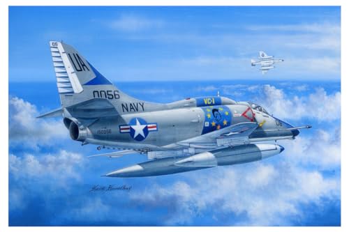 A-4E Skyhawk Hobbyboss 1/48 maquette avion militaire miniature en kit à coller 207 680