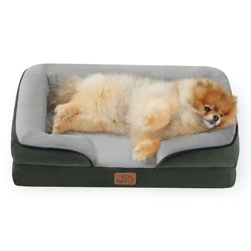 Image of Bedsure Orthopedic Dog Beds for Small Dogs Washable Original Design