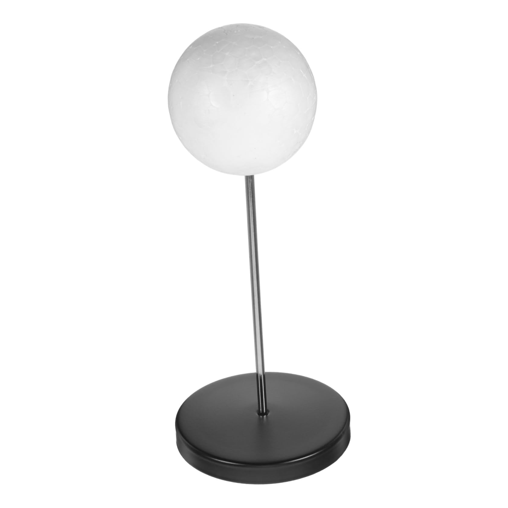 Anneome Doll Wig Display Stand Holder Rack for Wig Storage Sturdy Metal Foam Travel-Friendly Prevents Damage