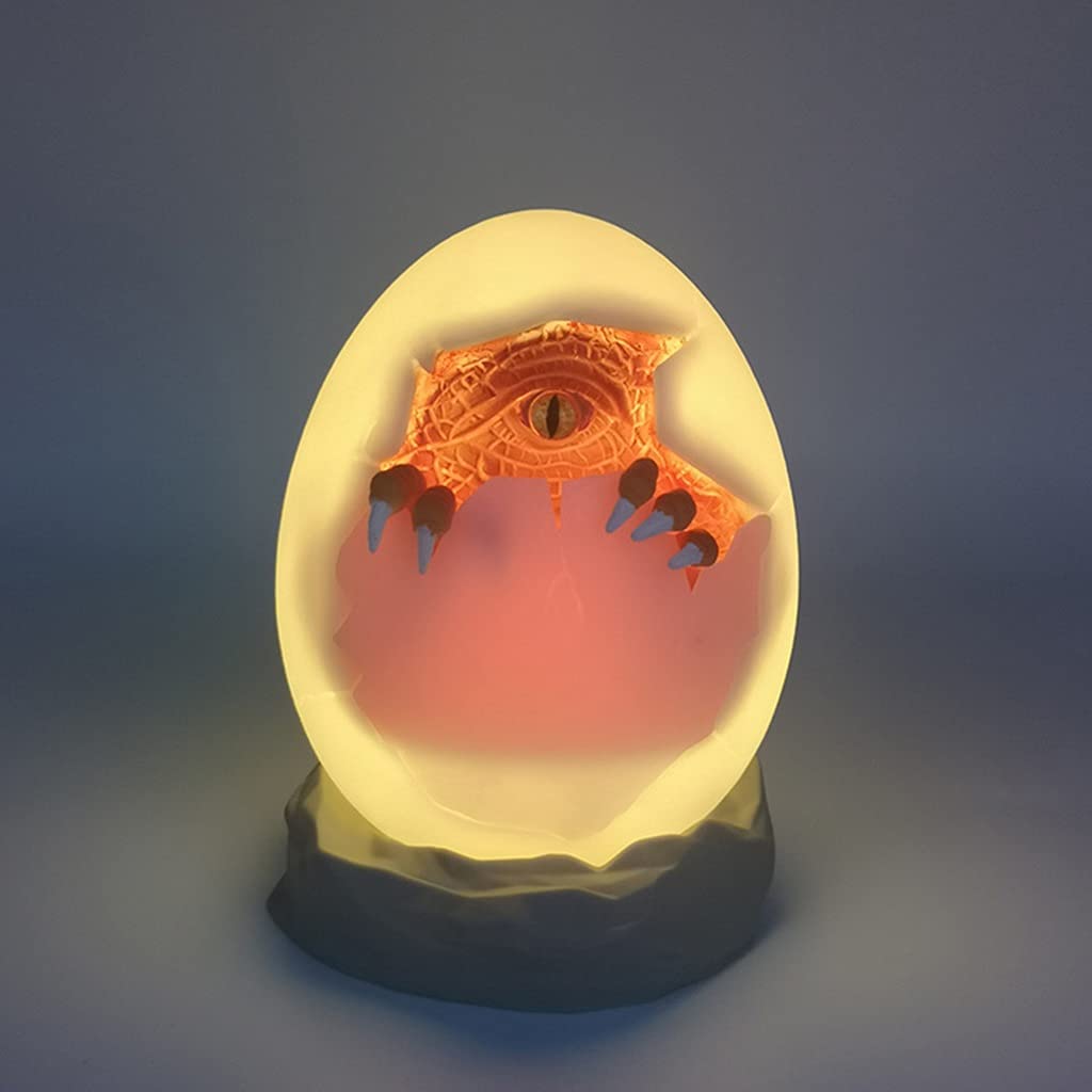 Lámpara de Dinosaurio 3D, Juguetes de Dinosaurios Recargable Luz de Noche de Noche de 16 Colores, Luces de Dinosaurio para la Habitación de Los Niños, Regalos de San Valentín para Niños