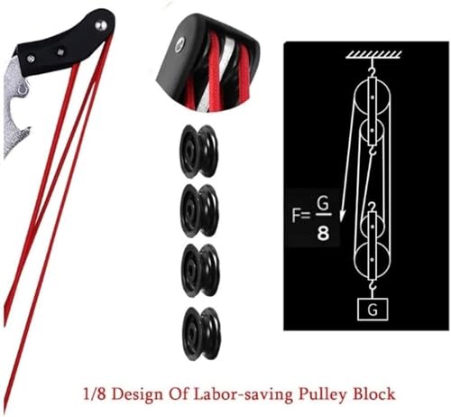 Telescopic Pole Saw Tree Pruners Professional Extendable Pruning Saw Gardening Bypass Landscaping Lopper Tools with (Size : 7.2m) - Image 8