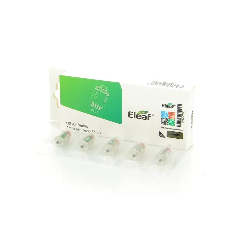 Authentique ELEAF GS Resistance 1,5 Ohm 2 Paquets pour Eleaf GS Air, GS Air 2, iJust Start, iStick Basic Sans Tabac Ni Nicotine Cigarette Electronique avec PEACEVAPE™ Vape Band