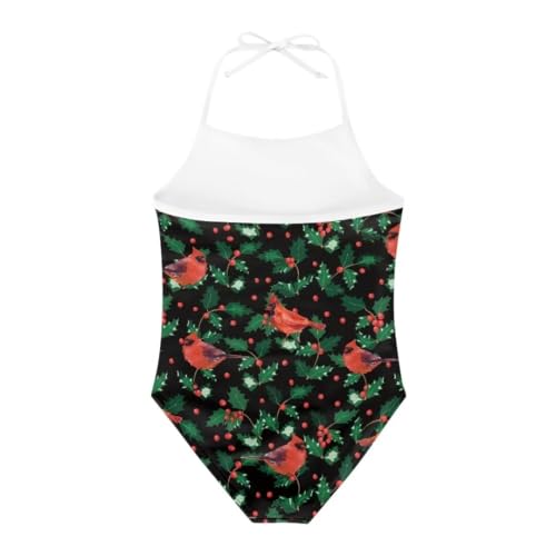 Image of Christmas One-Piece Swimsuits Beach Swimwear Bathing Suit for 3-10 Years Girls
