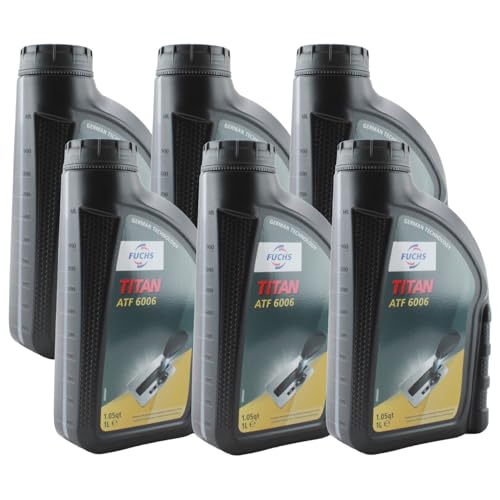 Fuchs 6 Liter TITAN ATF 6006 Automatic Transmission Fluid (6 x 1L)