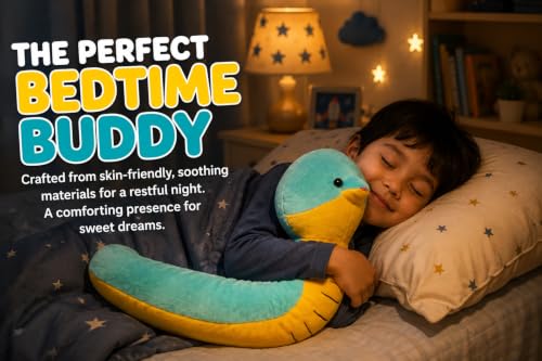 Image of ZEXSAZONE Cute Snake Soft Toy Plush Stuffed for Kids