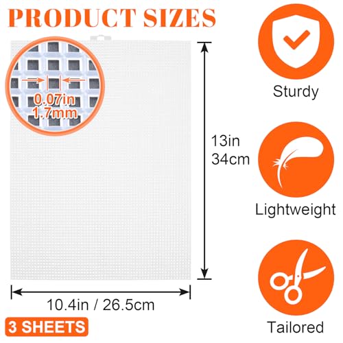 Image of Pndeyo 3 Sheets White Fursuit Eyes Mesh, Waterproof PVC Eye Mesh Sheet, Printable Blank Plastic Canvas for Furry Cosplay Props Fursuits Handicrafts Making