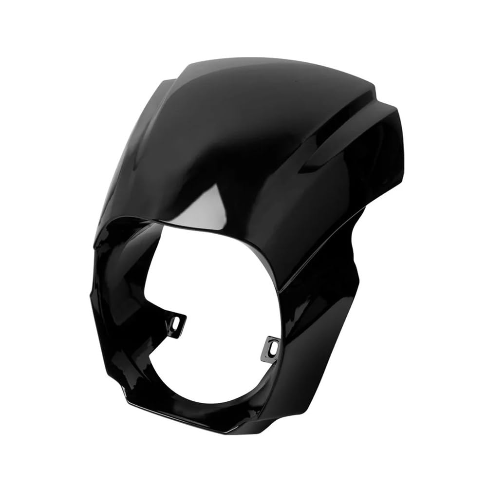 Pare-Brise déflecteurs Moto Masque De Carénage Phare Avant Moto, Noir Brillant, pour Softail Breakout FXBRS 114 FXBR 107 2018 – 2022