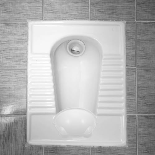 Deflector de orina para baños públicos con protector antisalpicaduras de inodoro turco 6