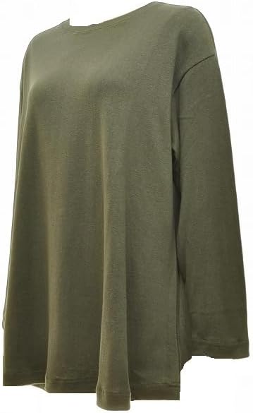 [アホープヘンプ] ヘンプシャツ【WOMEN'S】 A LINE L/S TUNIC H55%,OC45% Color:8