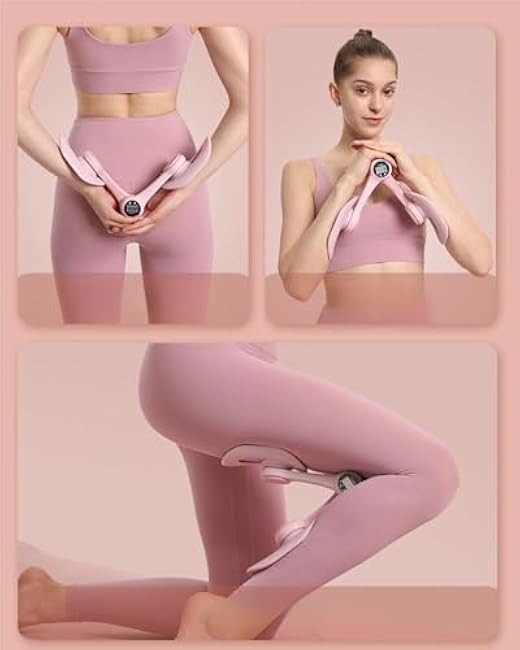 Mireva Fit Pelvic and Thigh, Mireva 360¡ãRotation Pelvic Floor Adjustable Trainer for Women, Home Workout Equipment for Pelvis, Legs, HIPS, and Glutes