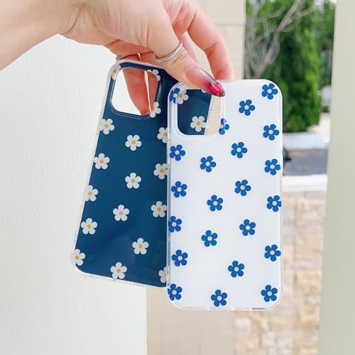 Coque iPhone 12 fleurs mignonnes, l'accessoire mode marguerite chic - 6