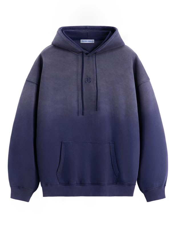 Aelfric Eden Essential Hoodie für Herren Oversized Ausgewasc