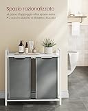 Zoom IMG-2 vasagle cesto portabiancheria porta biancheria Zoom IMG-2 vasagle cesto portabiancheria porta biancheria