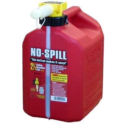 No-Spill 1405 2-1 2-Gallon Poly Gas Can