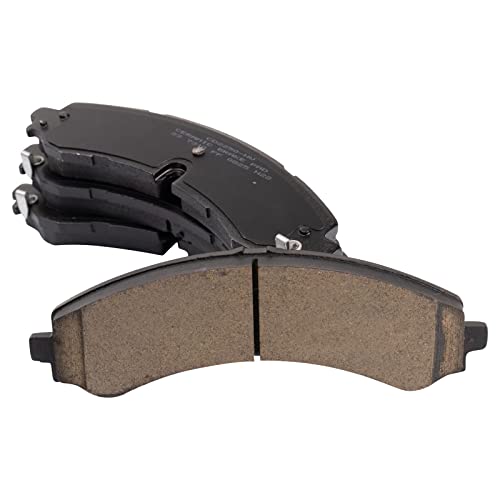 Image of TRQ Rear Brake Pad & Rotor Kit Ceramic Compatible with Chevrolet GMC