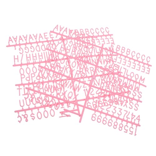 Homoyoyo Juego De 2 Tableros De Letras De Fieltro, Letras De Plástico Para Tableros De Mensajes Intercambiables, Fáciles De Cambiar Para Letreros, Boletines, De Plástico