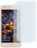 mumbi Schutzfolie kompatibel mit Huawei Honor 5C Folie klar, Displayschutzfolie (2X)