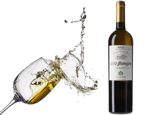 200 Monges Añada 2011 Vino Blanco - Crianza de 24 meses en depósitos de acero - Ideal para un buena cena con los tuyos - 75cl