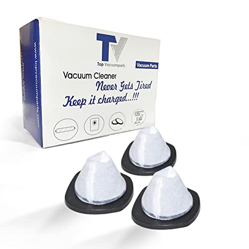 3 Filter Replacement Part For Bissell Vacuum Cleaner Models 3-in-1 Lightweight Stick Vac 2030, 20303, 20306, 20307, 20309, 2030H, 2030V, 2030X, 2030Z # compare to part 1611501